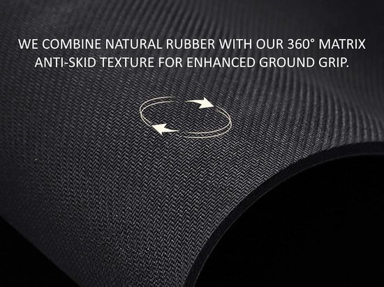 Premium yogamat - Fitness mat - Thuis sporten - Anti-slip design - Extra groot - Paars van premium — afbeelding 3