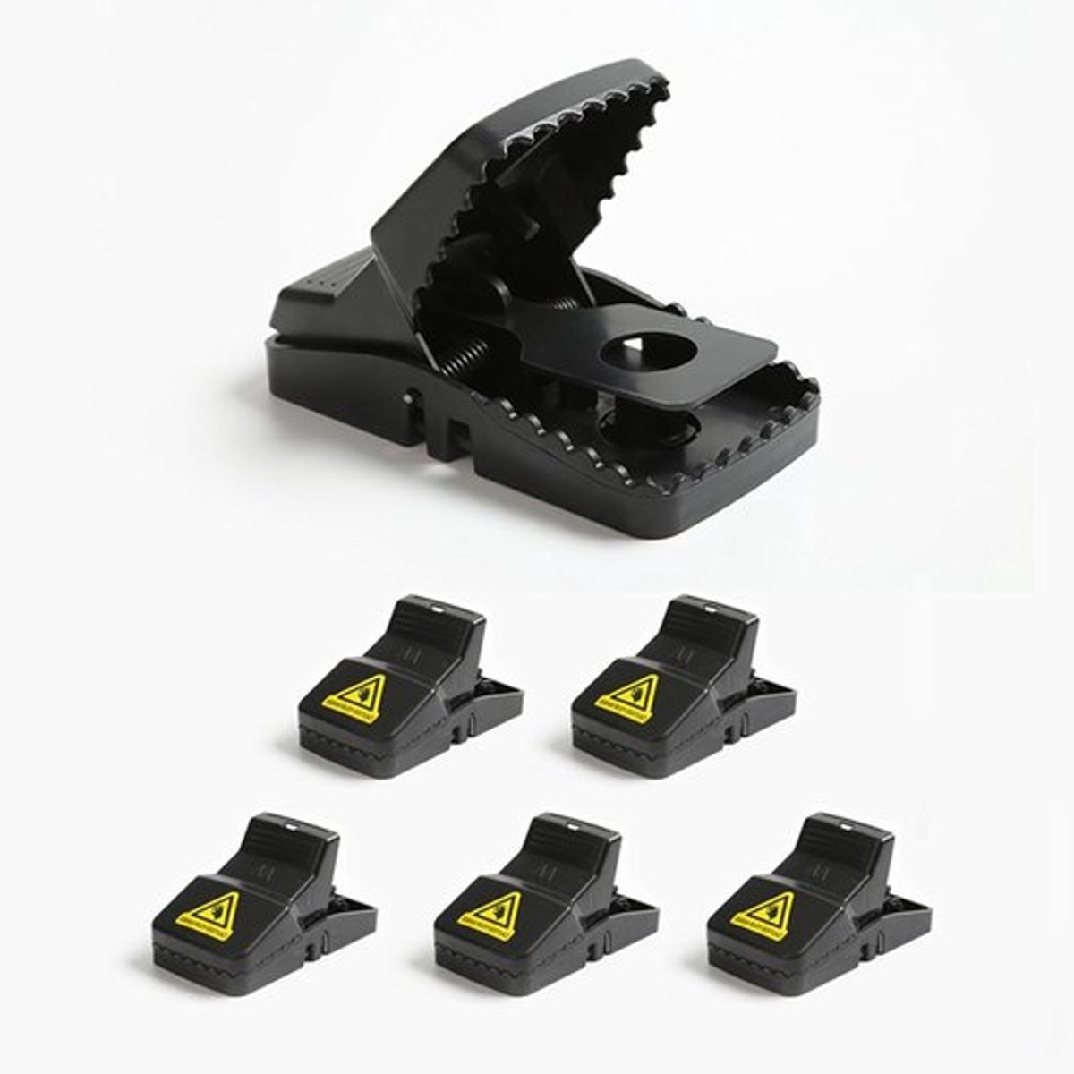 Muizenval 6-Pack Indoor Outdoor - Doodt Onmiddellijk Knaagdieren - Muizenval Rat Killer