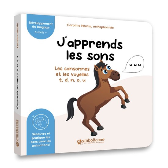J'apprends les sons pour parler - Les conconnes et les voyel ... - cover