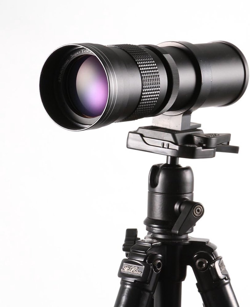 SnelShoppen - Telephoto Zoom Lens 420-800mm f/8.3-16 voor Canon EOS DSLR Camera's - Professionele Vario Lens met Hoge Definitie en Multi-Coating