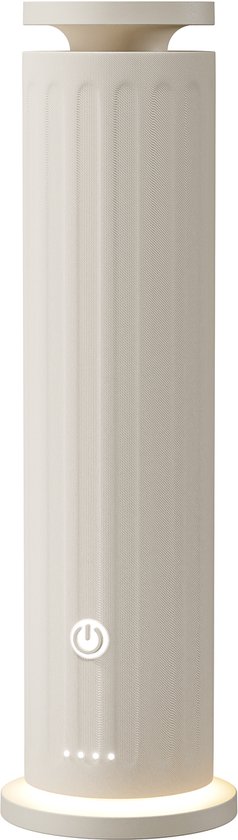 Fusify LX™ - Aroma Diffuser - Diffuser - Aromatherapie - NØBOX Beige 150m² - Geurverspreider - Smart App (Wi-Fi) & Afstandsbediening - Draadloos - tot 5 dagen batterijduur
