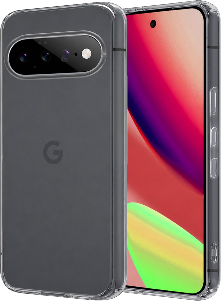 Hoesje - Geschikt voor Google Pixel 11 Pro - Sterk & Shockproof - Hoes Cover - Siliconen Case - Transparant