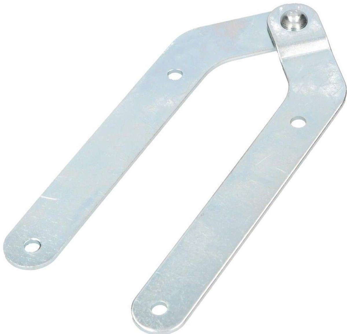 SnelShoppen - Ladderstrap zonder haak - 180 graden opening - Gegalvaniseerde ladderband voor staande ladders - Topkwaliteit - Buiten en binnen gebruik