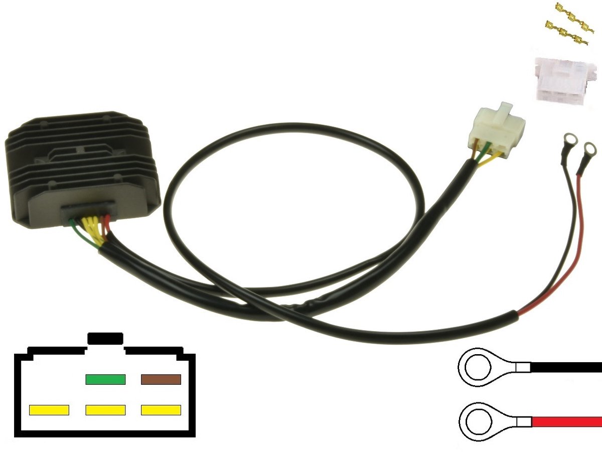 Carmo CARR451 - BMW Moto - MOSFET spanningsregelaar gelijkrichter