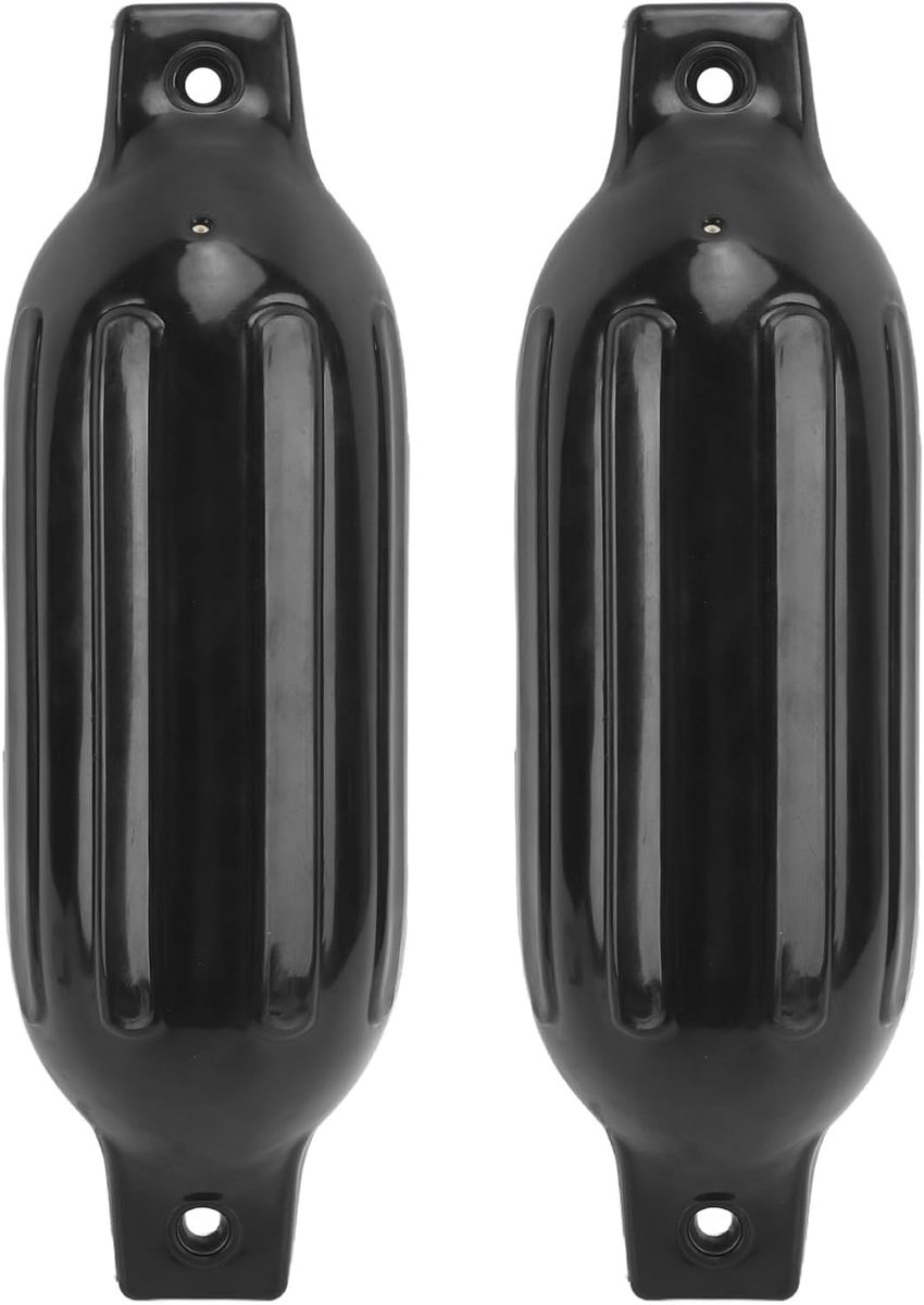 SnelShoppen - Boot Bumper Set van 2 - 4.5 x 16 Inch Inflatable Boot Fenders - PVC Boot Bescherming voor Jachten, Zeilboten, Pontons, Vaartuigen en Kan
