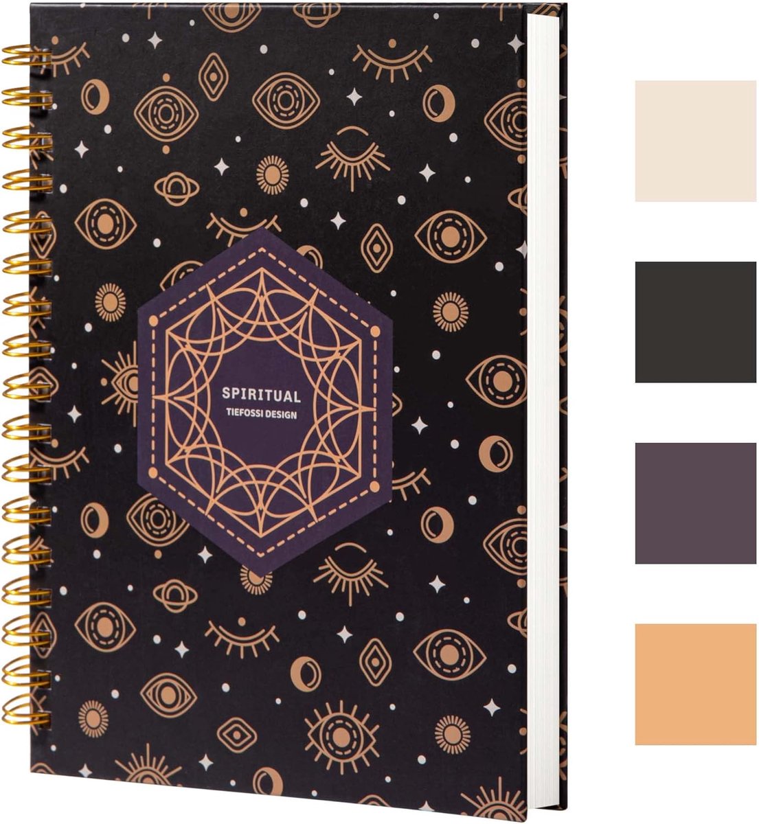 SnelShoppen - Spiral Notebook Journal - Groot College Ruled Spiral Notitieboek 7 X 9.3" - B5 Notitieboek voor Werk en Studie - 200 Pagina's - 100gsm D