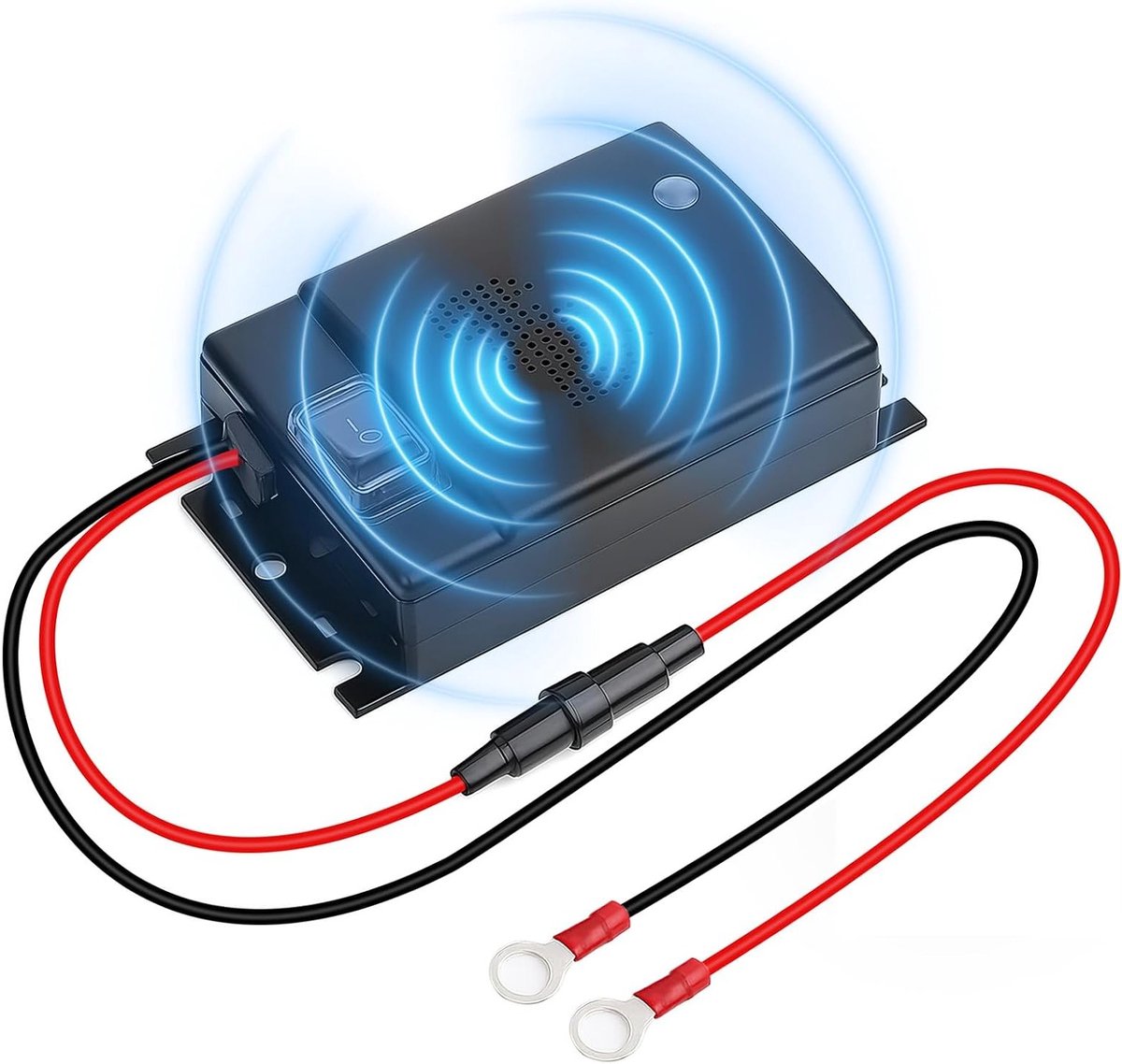 Ultrasone Anti-Rodent Whisk voor Auto met 12V DC Motor en 50cm Verlengkabel tegen Marters en Ongedierte