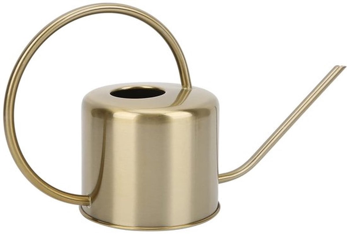 Gieter met lange tuit - Retro sproeipot - 1300 Milliliter - Duurzaam en roestvrij staal - Perfect voor binnenplanten - Unieke decoratie