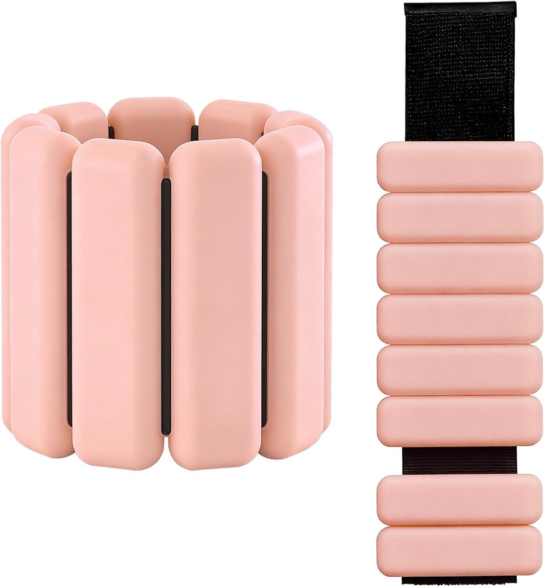SnelShoppen - Ankle Weights 0.45kg Set van 2, Verstelbare Gewichtscuffs voor Yoga, Pilates, Dans, Cardio, Ergonomisch en Stijlvol Design