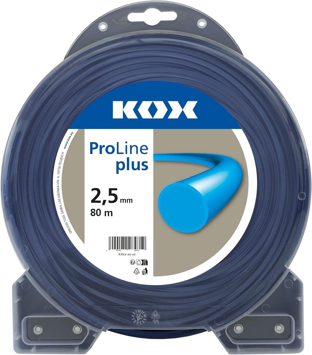SnelShoppen - Snijdraad ProLine Plus Rond 3.5 mm - 41 m - Slijtvast Nylon - Voor Tuinonderhoud - Hoogwaardige Brush Cutter Draad