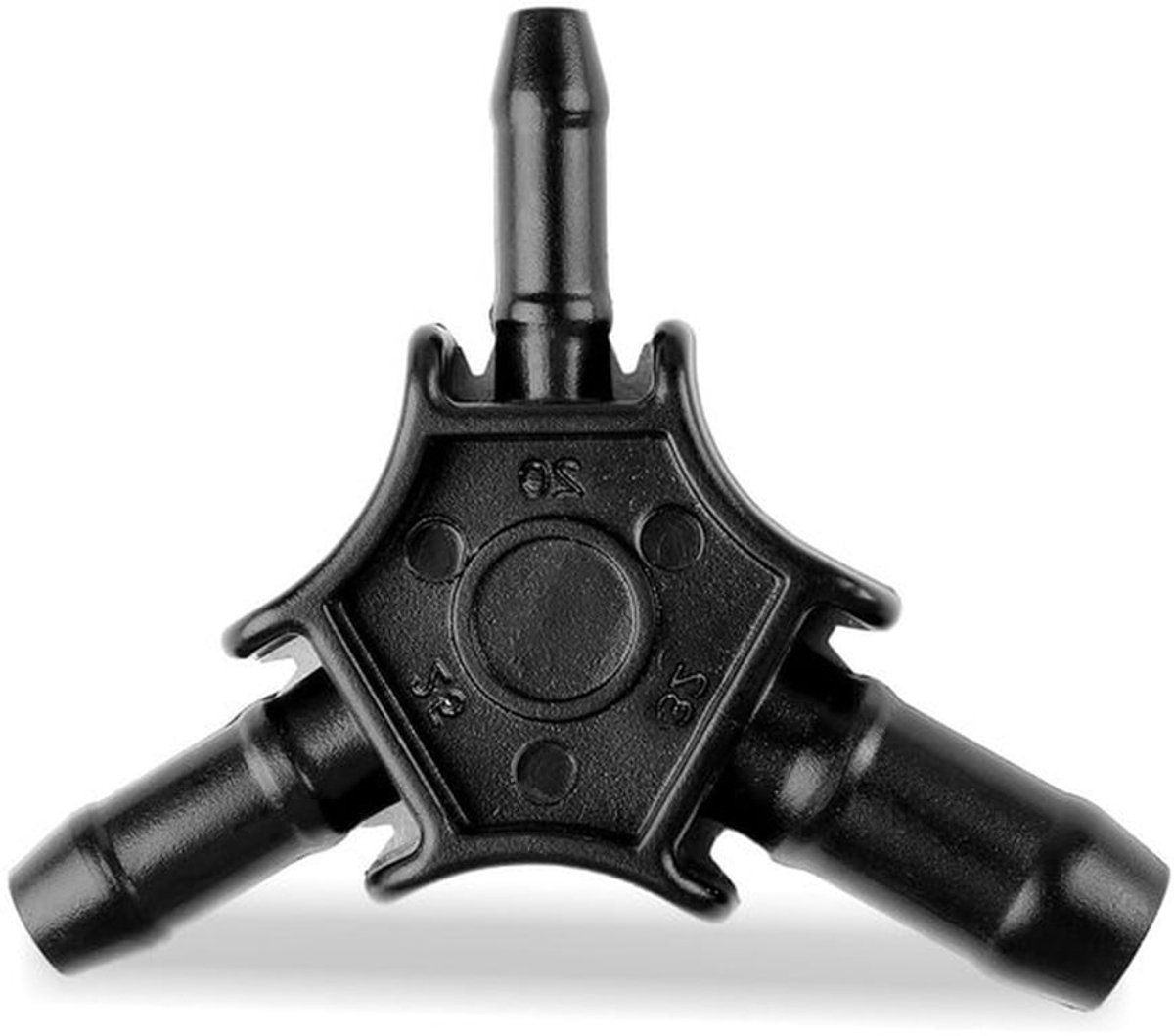 Multi Calibrator voor Plastic, Ontbraamtool voor Meerdere Laagbuizen, Diameter Calibrator voor Buitenafwerking (20-25-32 mm) met Precisie en Duurzaamheid