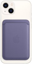 Apple Leather Wallet MagSafe (Apple Wallet 2nd generation) - Met ingebouwde AirTag functie - Wisteria