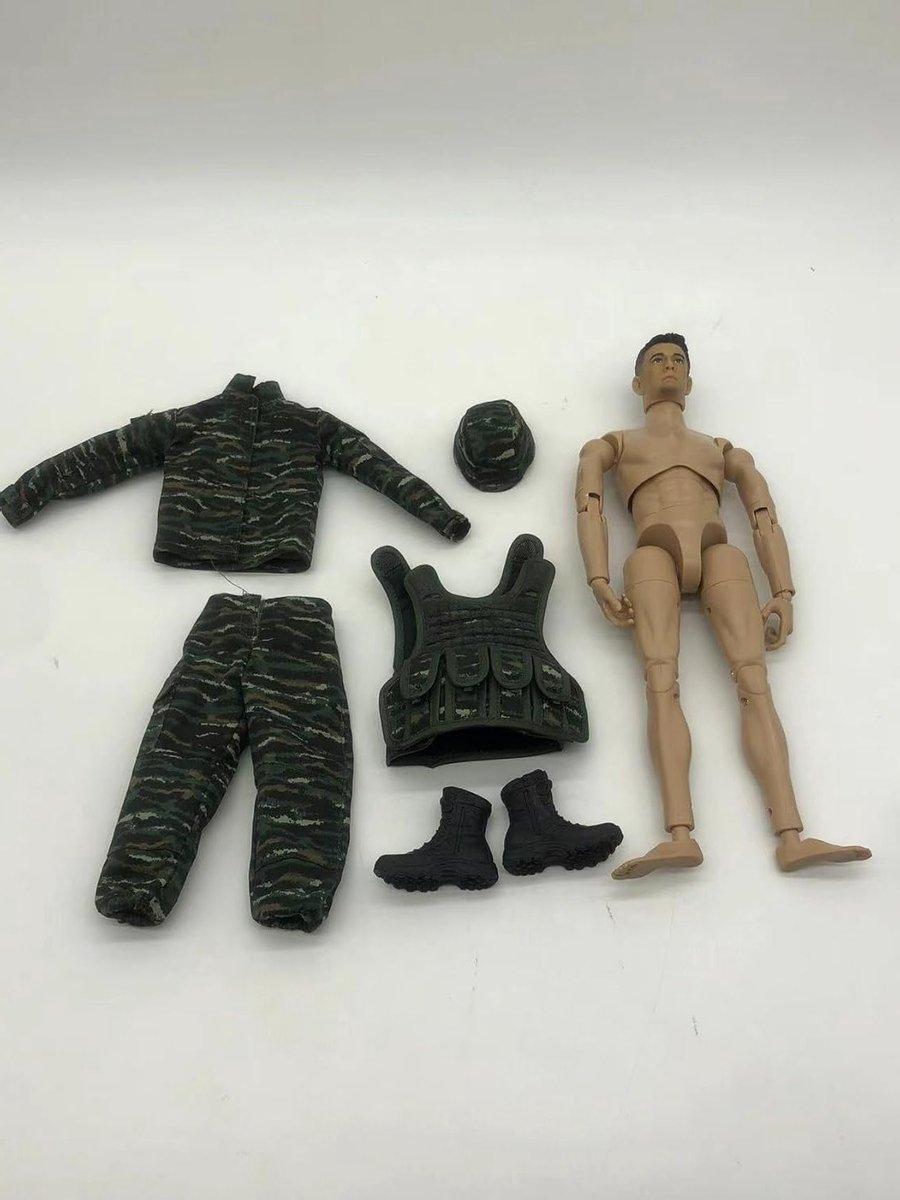 12" 1/6 Actiefiguur van Chinese Navy Soldaat - Militair Model voor Verzamelaar, Speelgoed en Decoratie