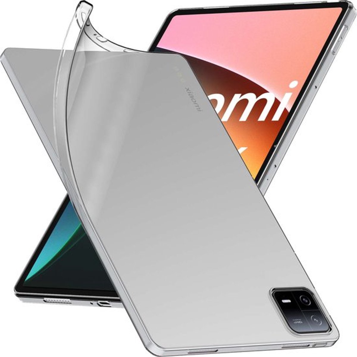 ebestStar - Hoes geschikt voor Xiaomi Pad 6, Pad 6 Pro, Back Cover, Beschermhoes anti-luchtbellen hoesje, Transparant
