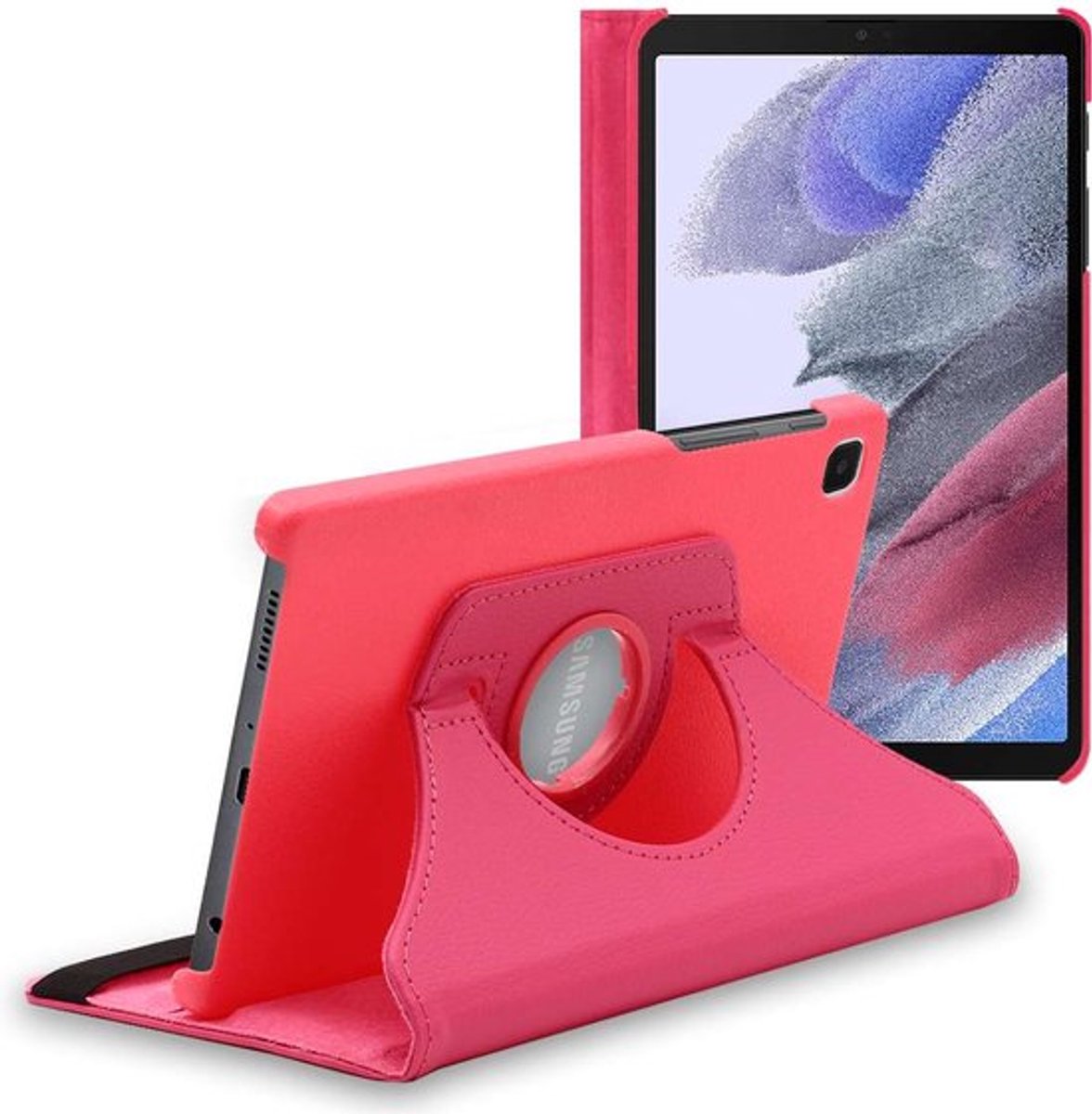 ebestStar - Hoes geschikt voor Samsung Galaxy Tab A7 Lite 8.7 T220 T225, Roterende Etui, Case, 360° Draaibaar hoesje, Roze