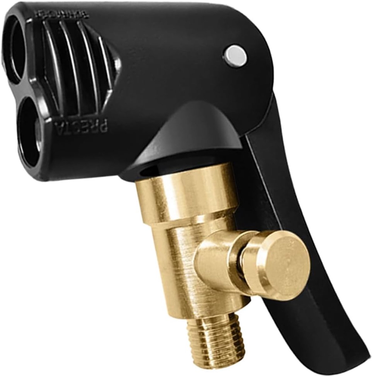 SnelShoppen - Car Valve Adapter, Fietsklep Adapter, Messing Fietsventiel Adapter met Clip voor Auto, Fiets en Motor, Duurzaam en Betrouwbaar