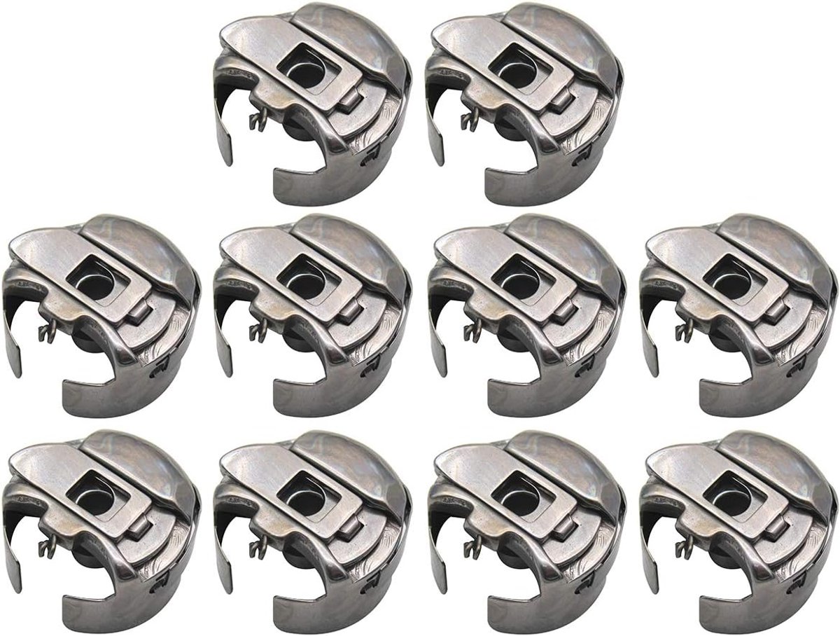SnelShoppen - L-Size Coil Molds voor Barudan Melco SWF Tajima - 10 Stuks Backless Coils met Staartdraad voor Borduurmachines