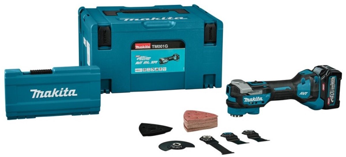 Makita TM001GZ03 Accu multitool + accessoires XGT 40V Max Basic Body in Mbox thumbnail 6