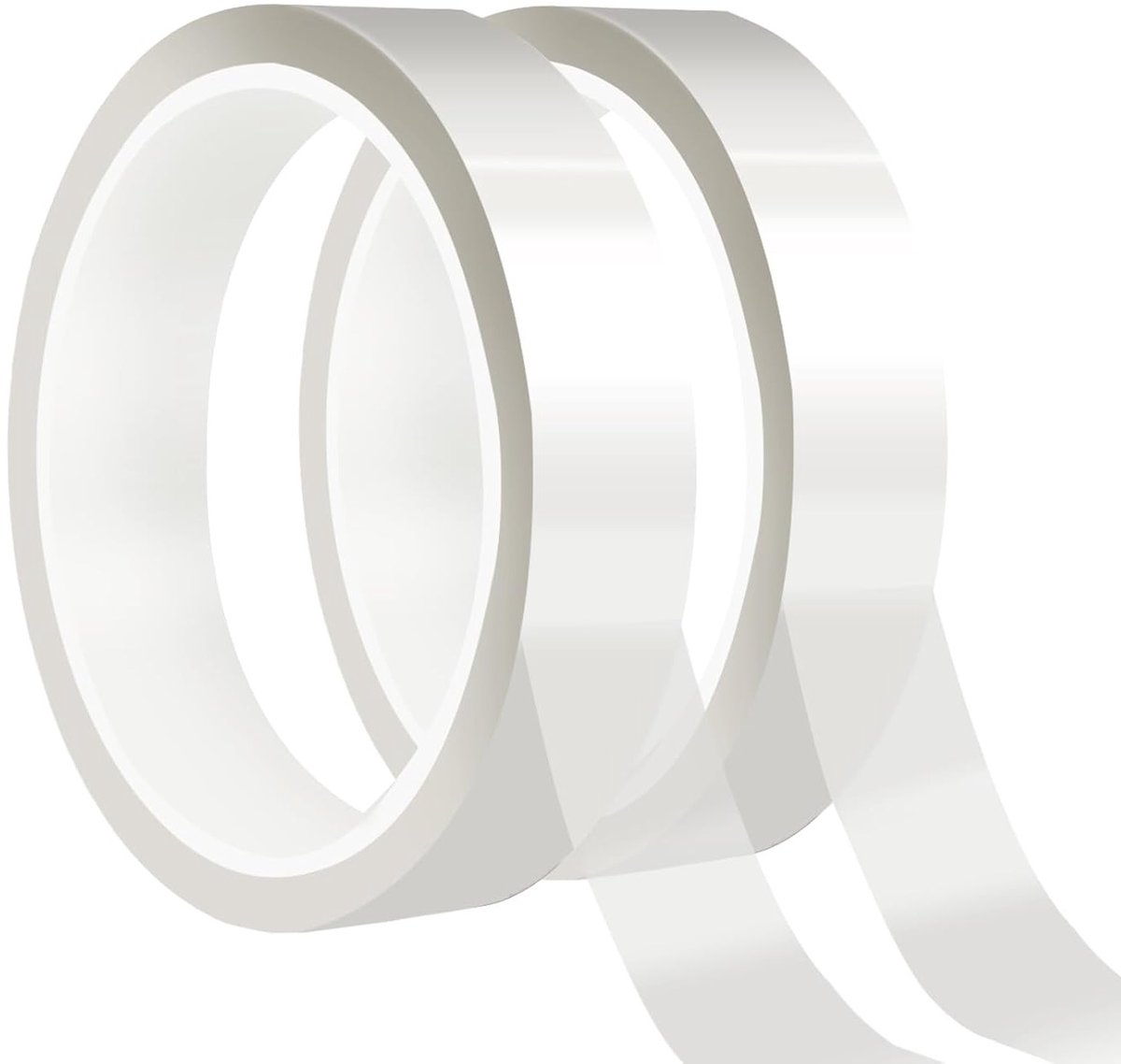 Transparante Transfer Tape 20mm×33m - Hittebestendige Polyimide Film voor Solderen, Sublimatie en Maskeren zonder Resten