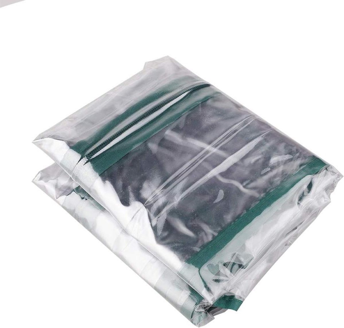 Kas Cover - Kweekkas Hoes - Planten Beschermen - Waterdicht PVC Materiaal - 69x49x187cm - Transparant
