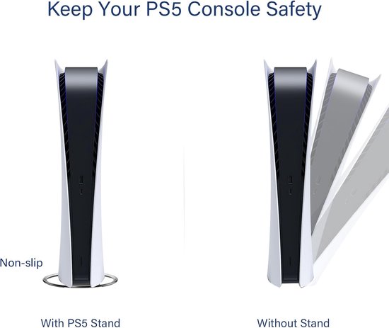standaard voor Ps5/Ps5 /Ps5 Slim Consoles Antislip Base Mount voor — afbeelding 3