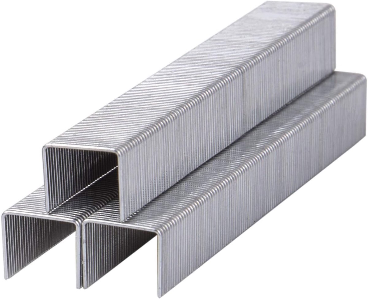 Nieten – 2000 stuks – 10Mm – U-shape, grijs