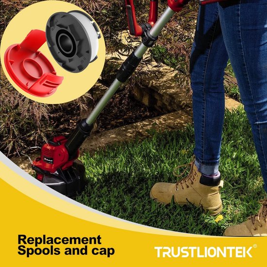 draadspoel, voor Einhell accu-grastrimmer Ge-Ct 18/28 Li en Ge-Ct — afbeelding 4