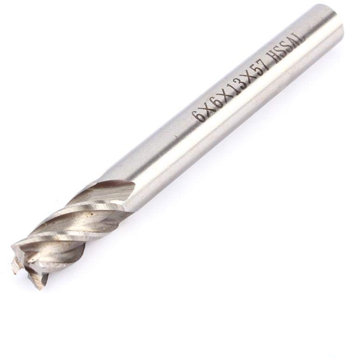 6 mm 4 fluiten freesset, rechte schachtfrees Cutter boorgereedschap