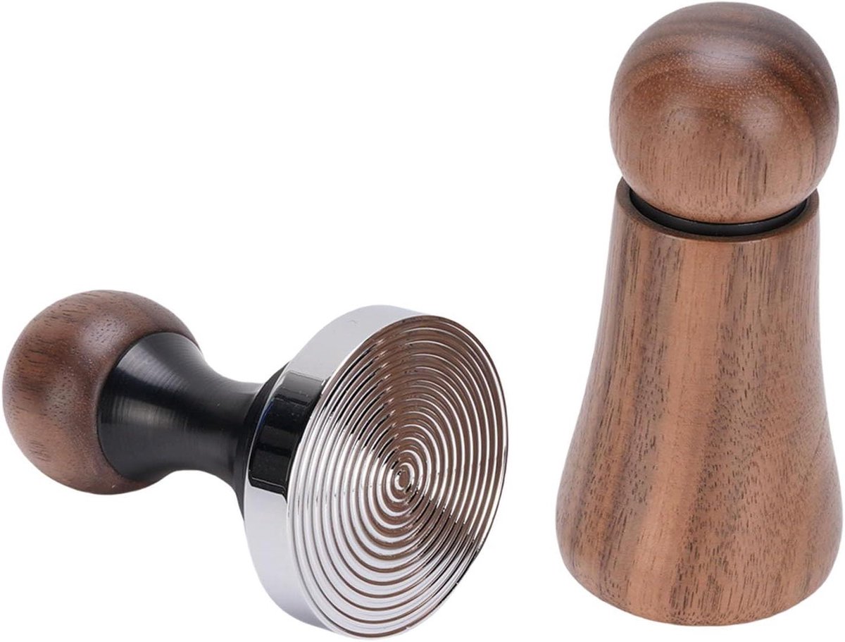 Koffiedistributeur en Tamper - Koffie Sabotage Kit - Koffie Zetten - Nauwkeurige Roertechniek - 51 mm - Niet gespecificeerd