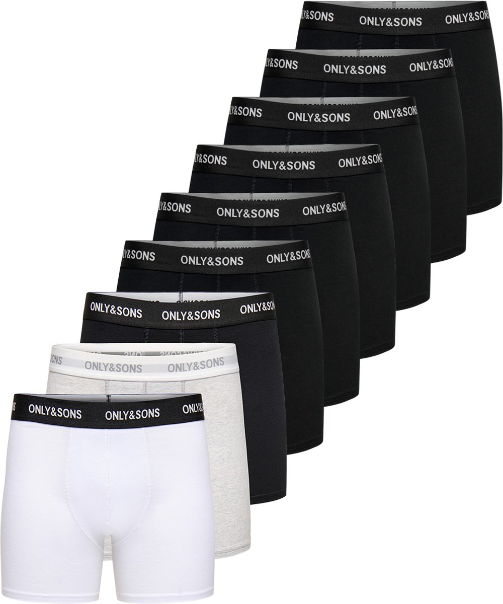 Only & Sons Heren retro short / pant 9 pack Basic