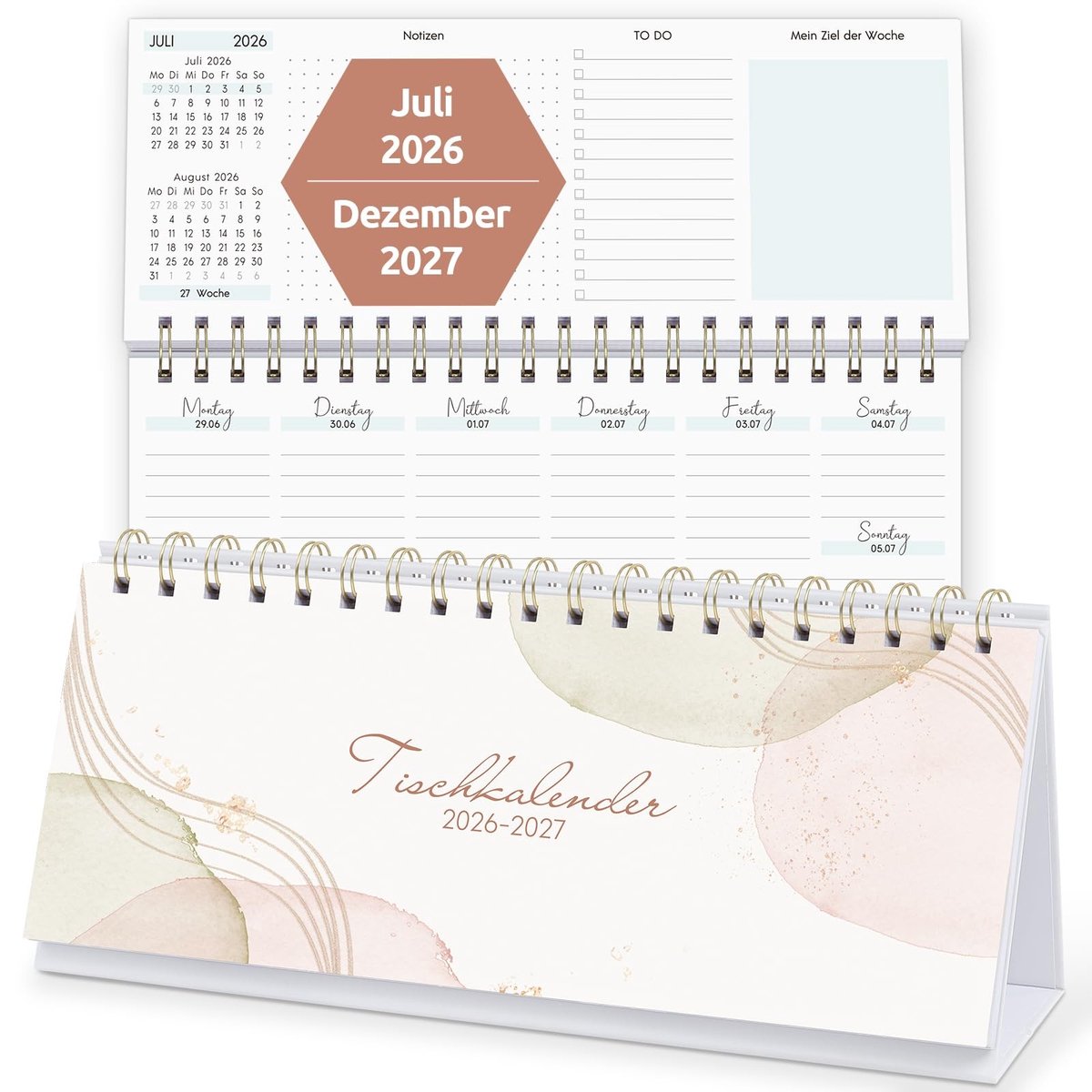 Omgoods - Bureau Kalender 2026 - Wekelijks Overzicht