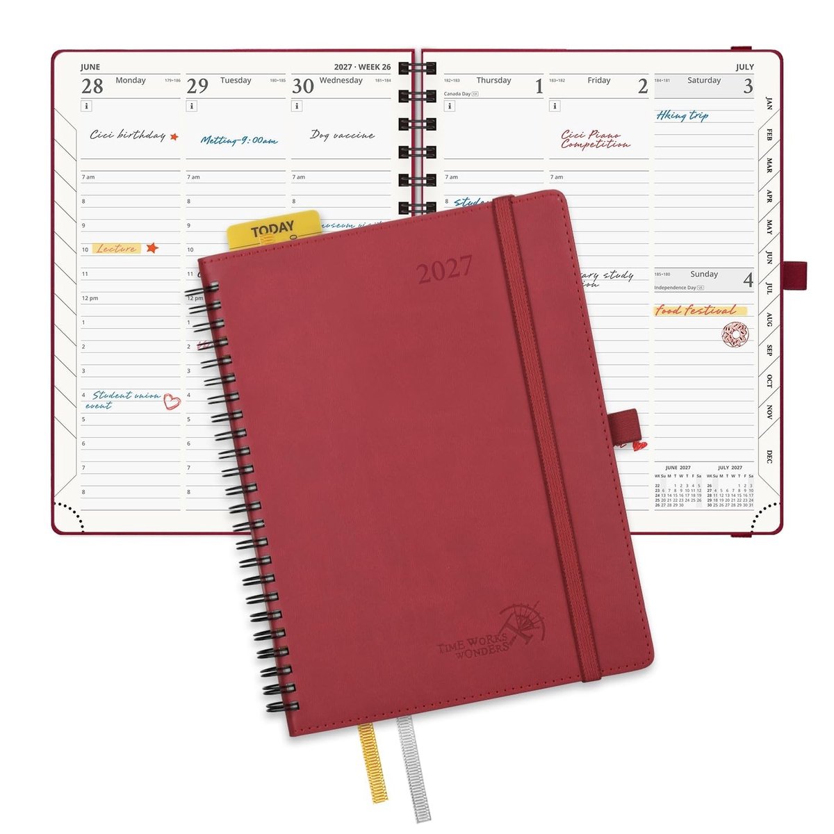 Omgoods - 2027 Planner - Professionele kantoorplanner
