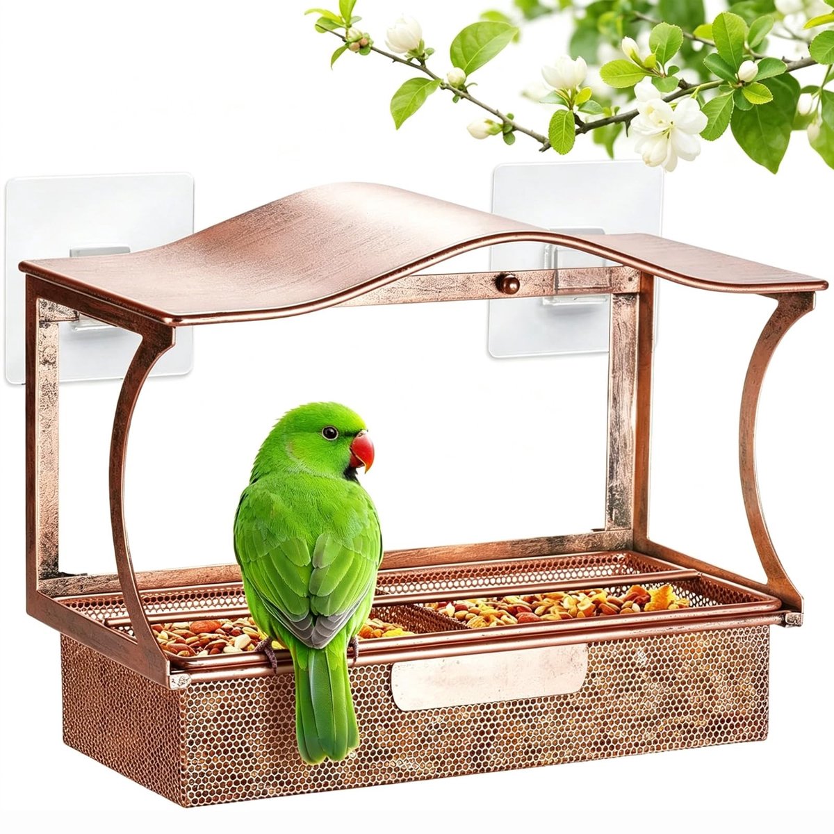 Omgoods - Vogelvoederhuisje met Roestbescherming - Ideaal voor de Tuin