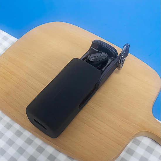 Hoesje compatibel met Skullcandy Method 360 ANC, Cilicone, ultradunne hoes, schokbestendig, krasbestendig - zwart van hoesje — afbeelding 3