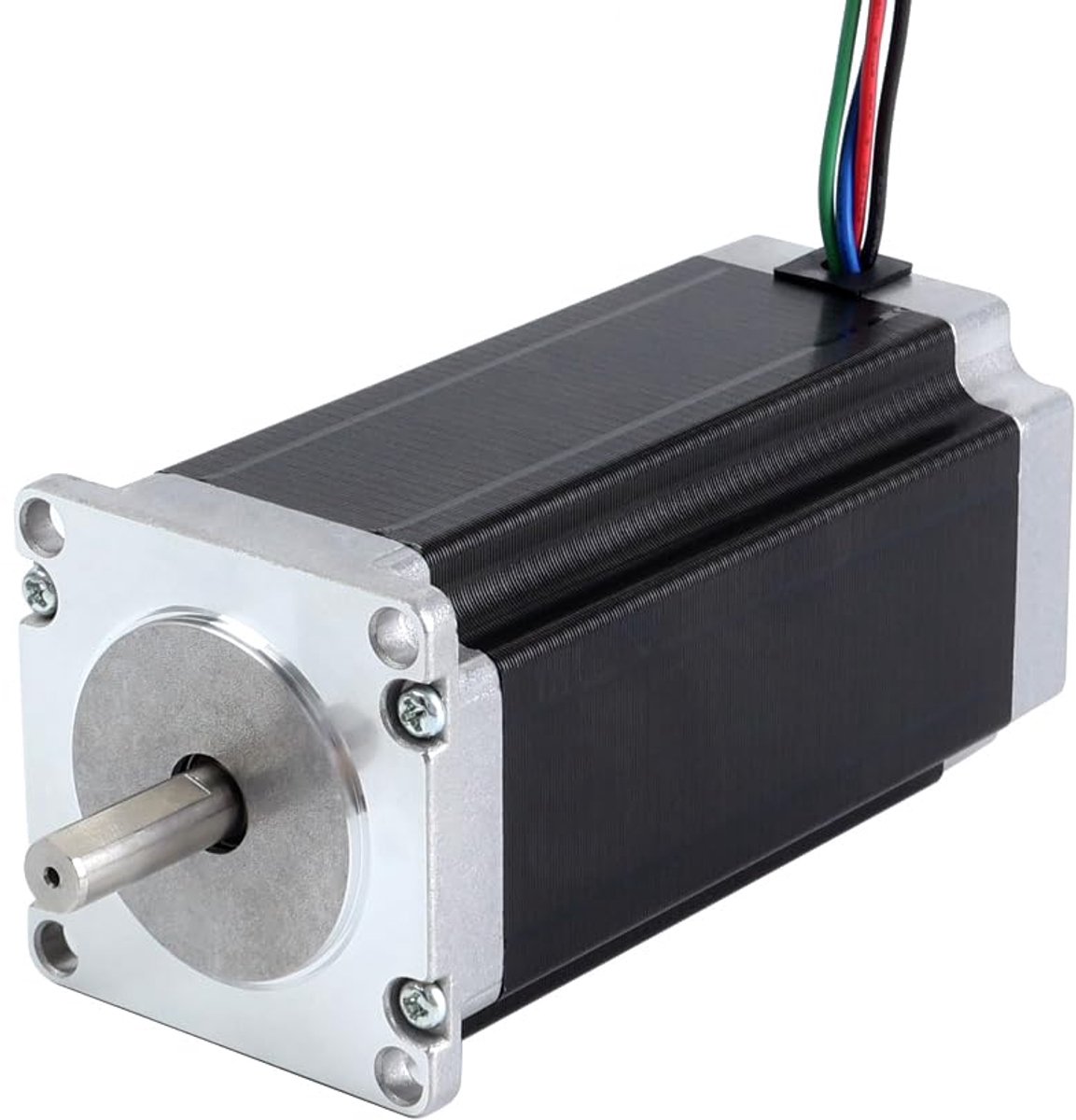 Nema 23 Bipolar 3 Nm (425oz.in) 8 mm diameter 4,2A 57 x 57 x 113 mm 4 draden stappenmotor, 23HS45-4204S1