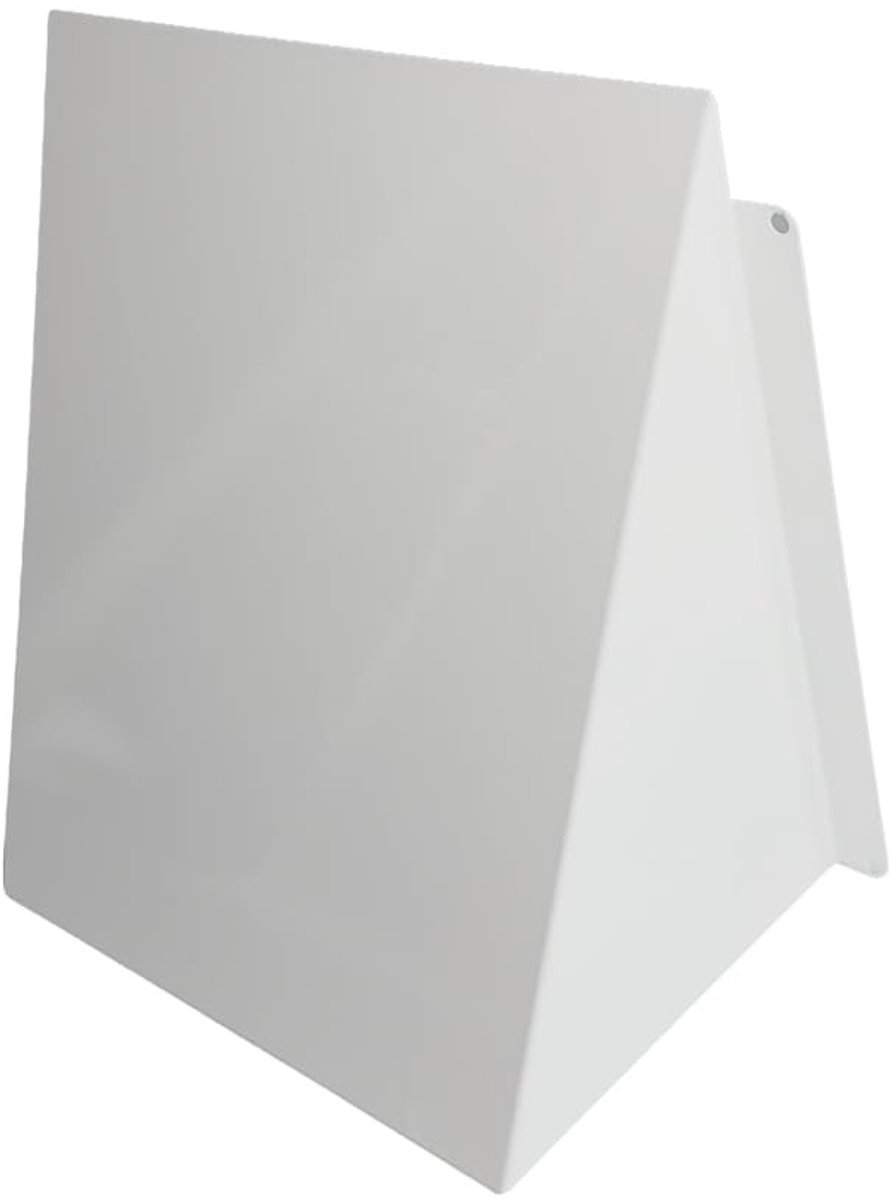 Omgoods - Wit Metalen Ventilatierooster 150 mm x 150 mm voor Afzuigkap