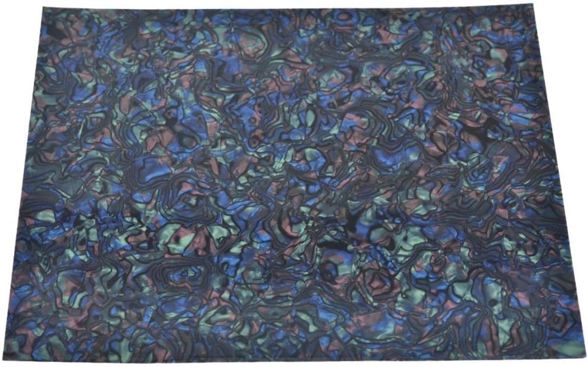 25x20cm Akoestische Gitaar Zelfklevende Kras Plaat Blad Slagplaat Materiaal Blad Abalone Pearl