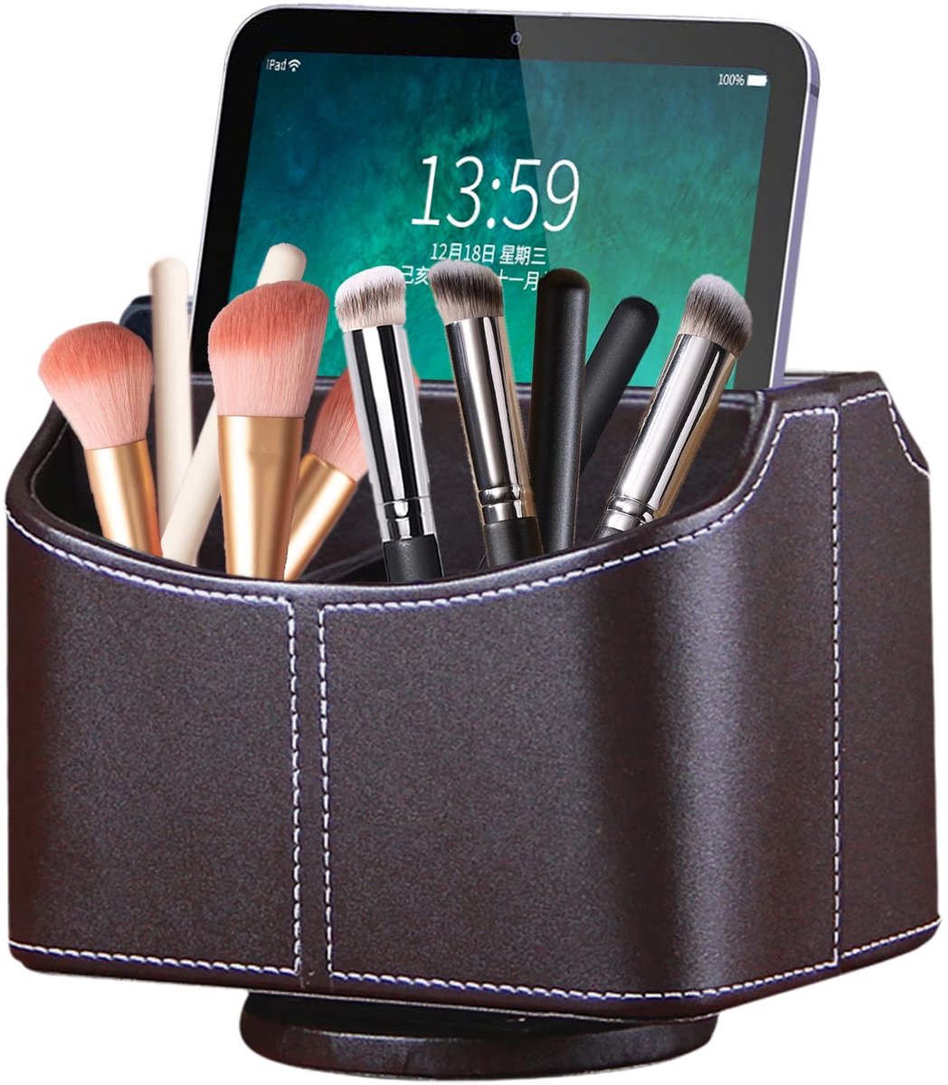 Omgoods - 360° Rotating Remote Control Holder met 5 Compartimenten