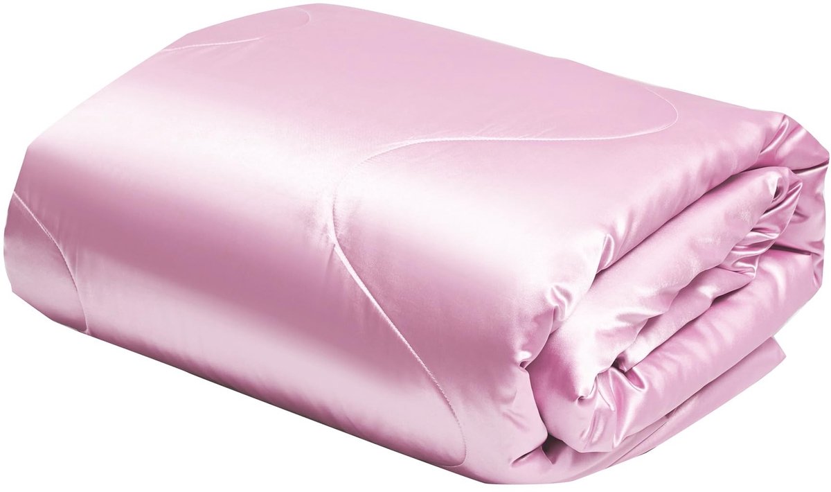 Omgoods - Zomerdekenset van Satin 135 x 200 cm met Kussensloop
