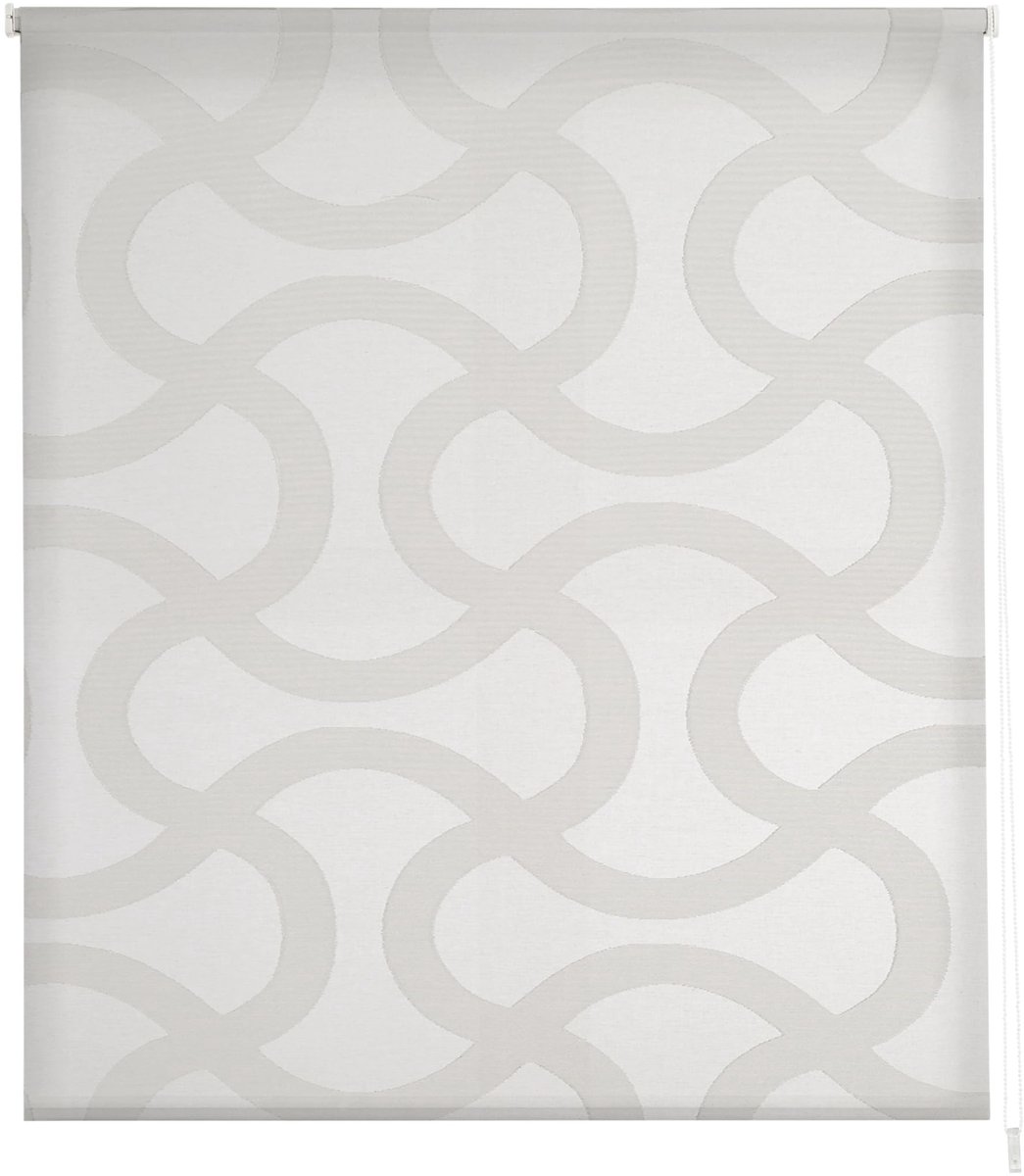 Omgoods - Estoralis Bronn Moderne Rolgordijn - Translucent White 120 x 255 cm