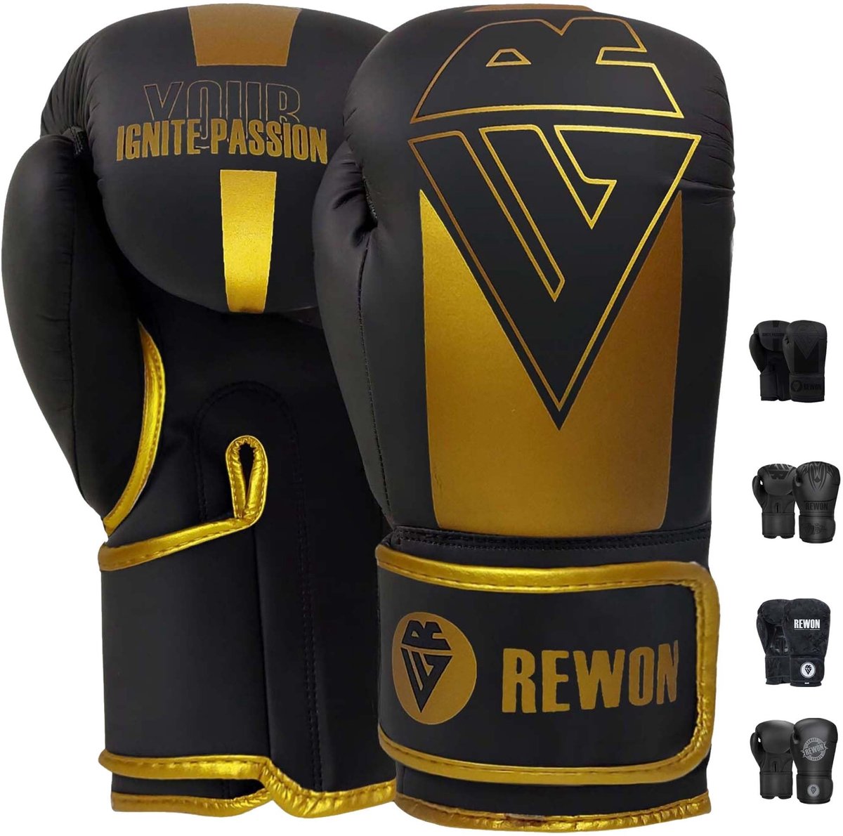 Omgoods - Rewon Boxing Gloves - Training Sparring Kickboxing 150g