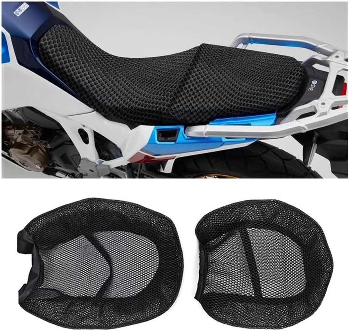 Omgoods - Mesh Zitting Cushions voor CRF1100L Africa Twin Adventure Sport Motorfiets