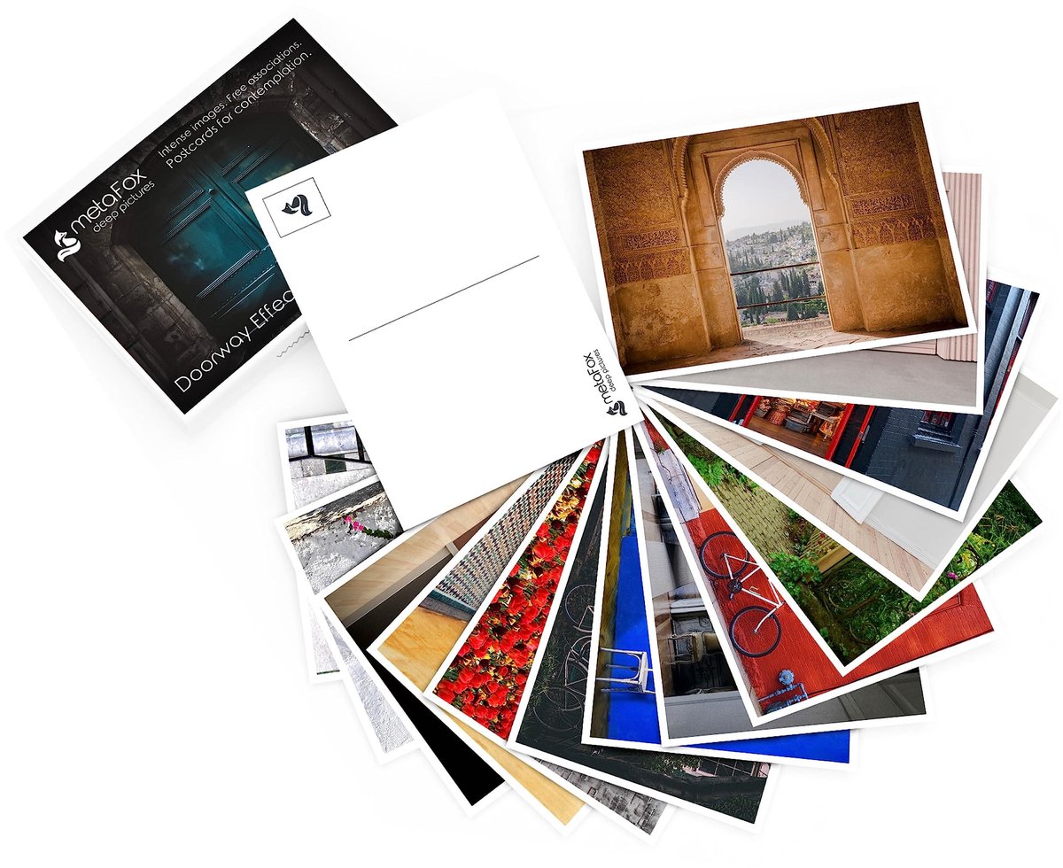 Omgoods - Coaching Postcards | Doorway Effect | 52 kaarten voor betekenisvolle gesprekken