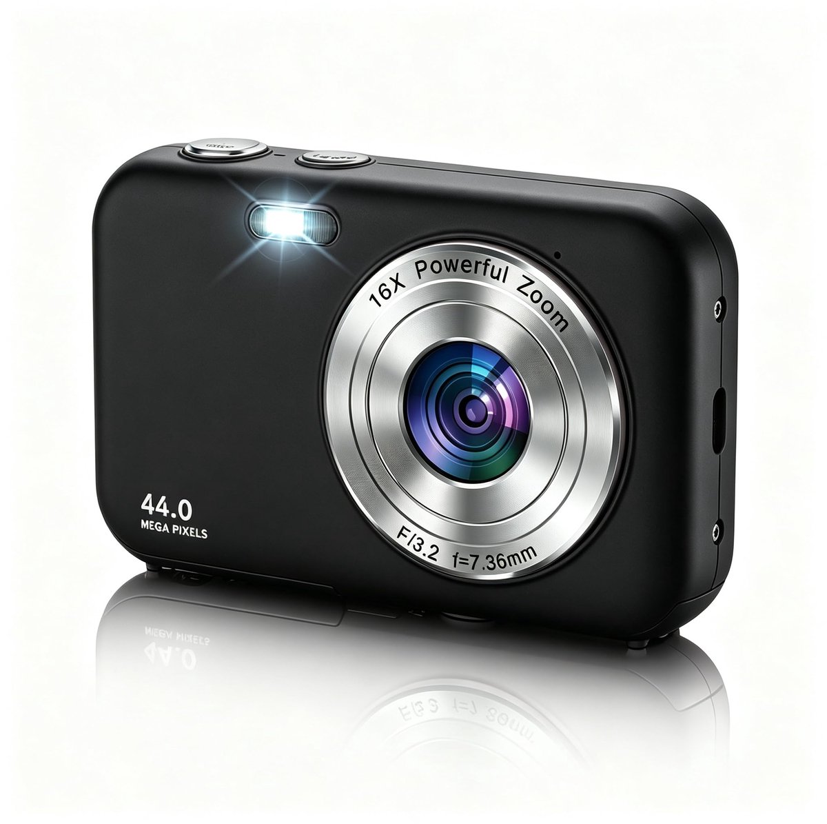 SnelShoppen - 1080P Digitale Camera met Hoge Resolutie, Compact Ontwerp, Ideaal voor Foto's en Video's, Perfect voor Feestjes, Vakanties, en Kinderen