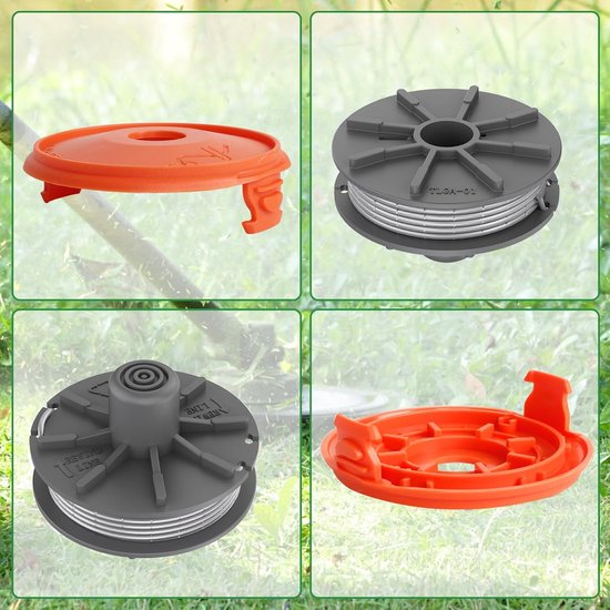 5307-20 & 5344 Afdekking voor Gardena Easycut 400 Art.8846 Easycut 400/25 Art.9807 ComfortCut450 Art.8847 ComforCut450/25 Art.9808 SmallCut 300/23 Art. t.9805 (5 spoelen + 1) — afbeelding 5