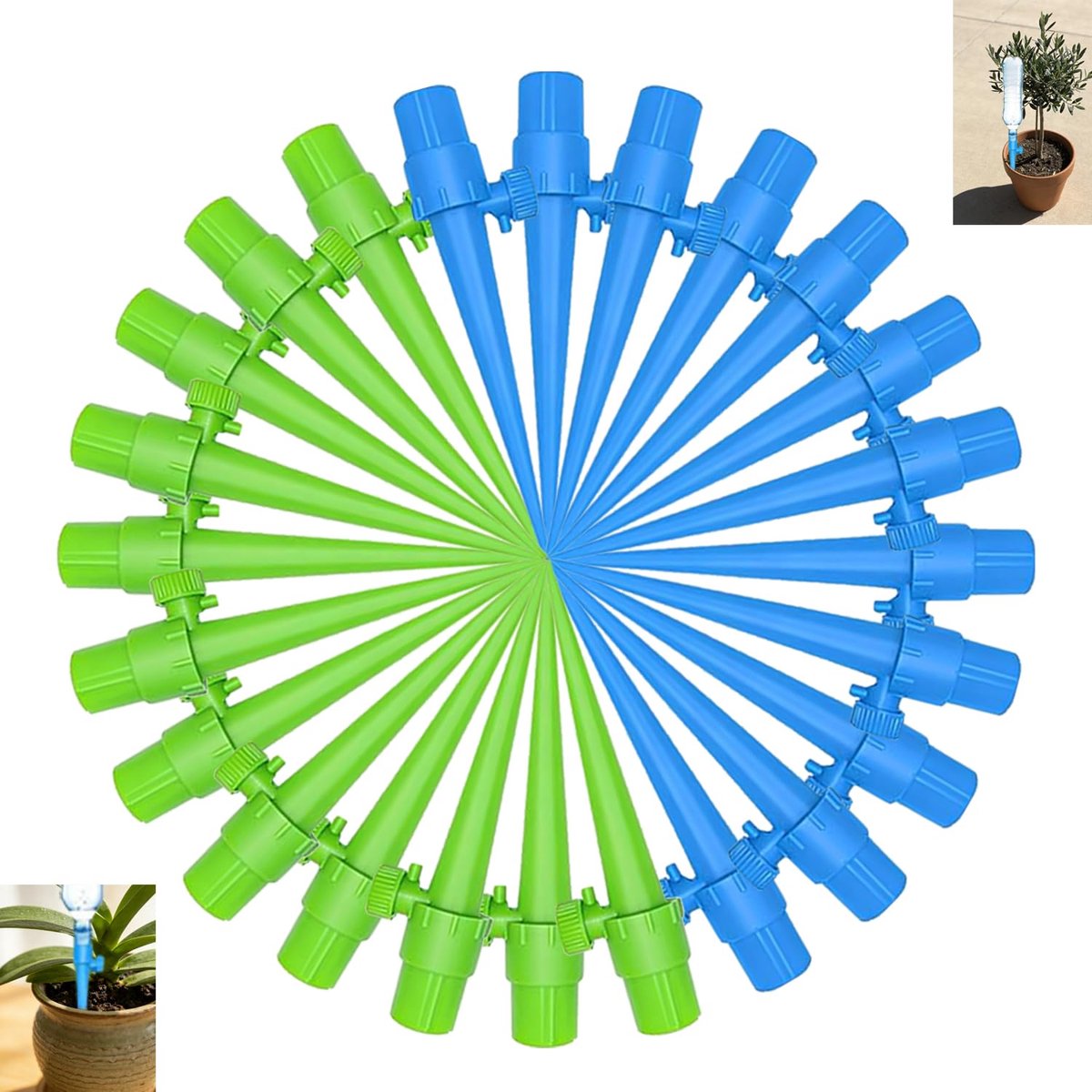 2026 Automatische irrigatieset, potplanten: lekvrij, plantenbewateringsdispenser, instelbare waterhoeveelheid, instelbaar irrigatiesysteem, irrigatiesysteem kamerplanten (24)