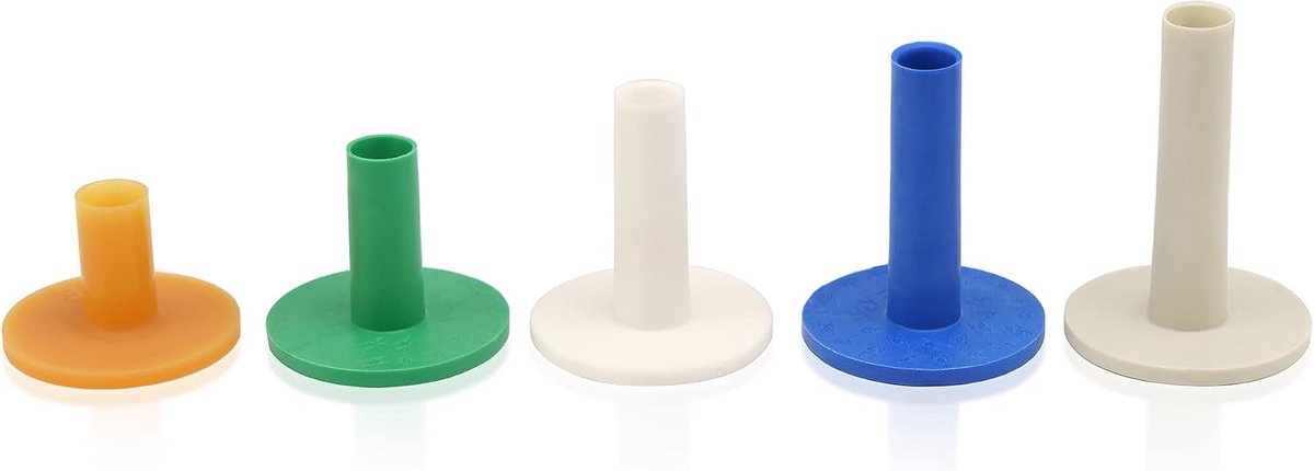 Golftricots van rubber, 5 kleuren, gemengde maten, golftrainingsmatten met matten en netten, voor binnen en buiten, achtertuin, thuis, rijden, slaan, training