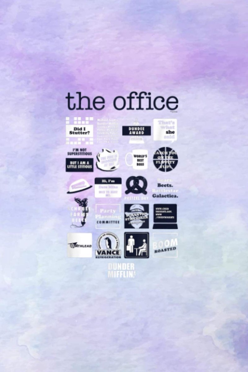 Notitieboek To Do Lijst 6 x 9 inch - The Office Quote Mashup - 114 pagina's - Perfect voor fans van The Office - ShopVlot