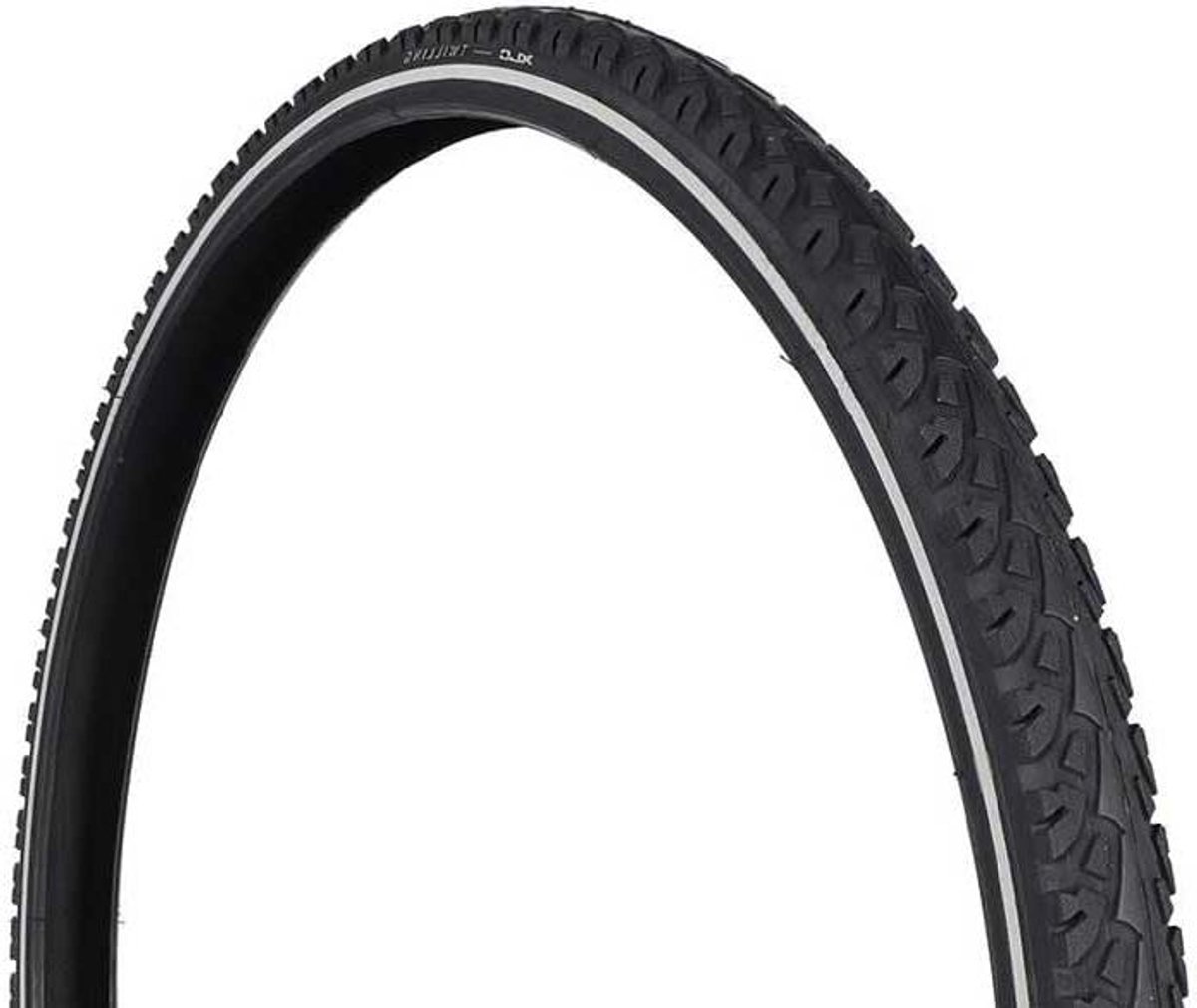 Urban Fietsband - Stadsband Stijve Band - Comfortabel Fietsen - Reflecterend Profiel - 26 x 2.00 inch - Zwart