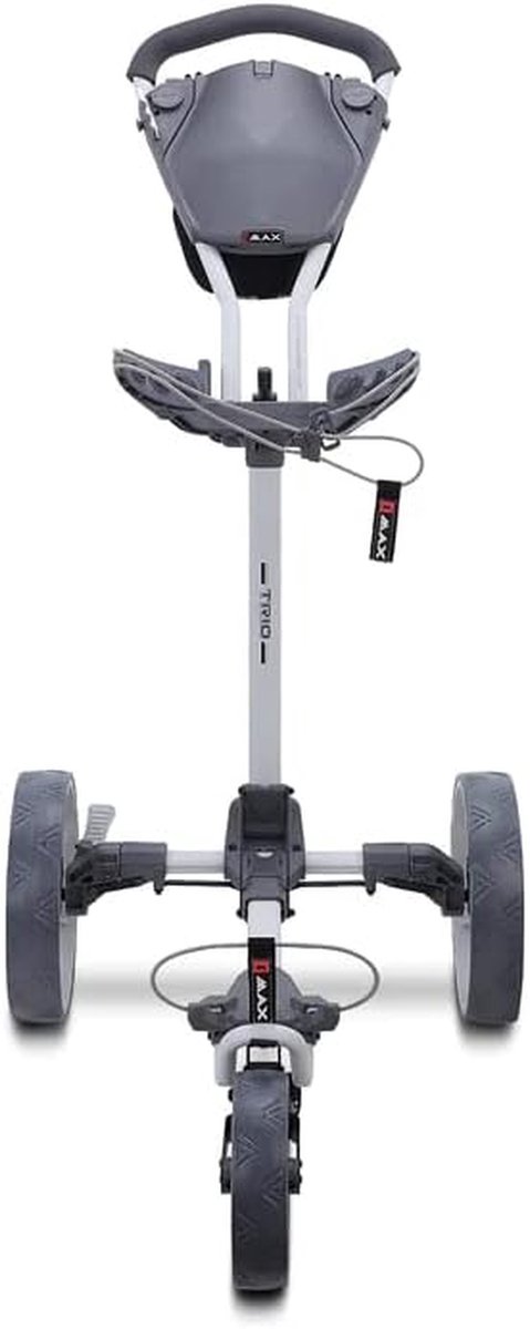 Golf Trolley - Golftrolley 3-Wiel - Golfen Ondersteunen - Ultra Plat Opvouwbaar - 71 x 59 x 21 cm - Grijs van GOLF — afbeelding 4
